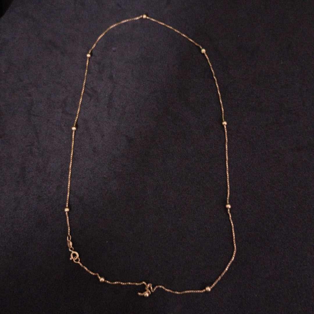 GARGANTILLA ORO 14 K 3.3 GRMS (SEMINUEVO)