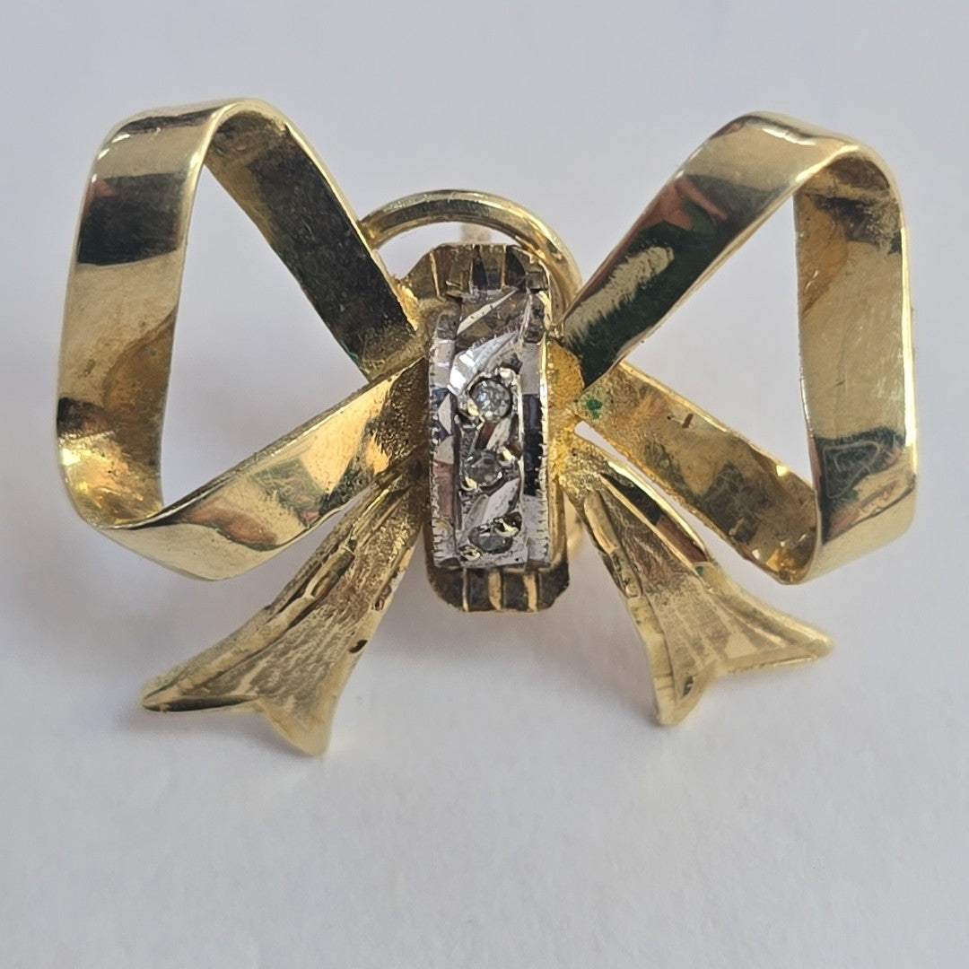 ARETES PAR ORO 14 K 7,00 GRMS (SEMINUEVO)