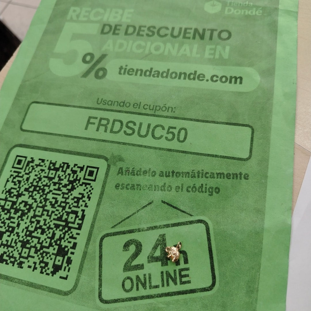 DIJE ORO 10 K 0,50 GRMS (SEMINUEVO)
