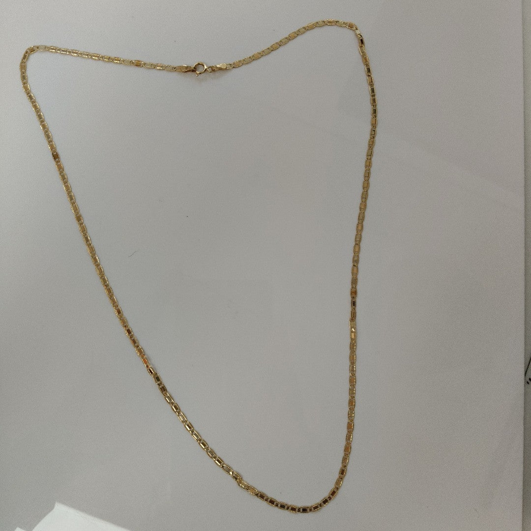 CADENA ORO COMBINADO 14 K 4.5 GRMS (SEMINUEVO)