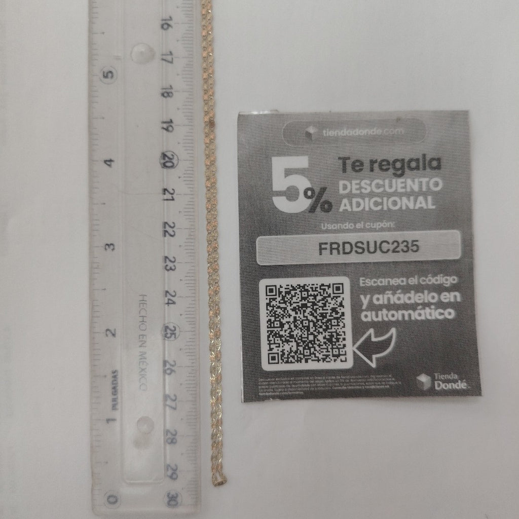 CADENA ORO 10 K 2 GRMS (SEMINUEVO)