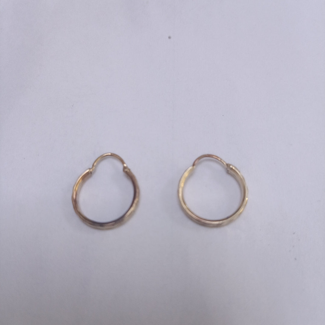 ARRACADAS PAR ORO 10 K 1 GRMS (SEMINUEVO)