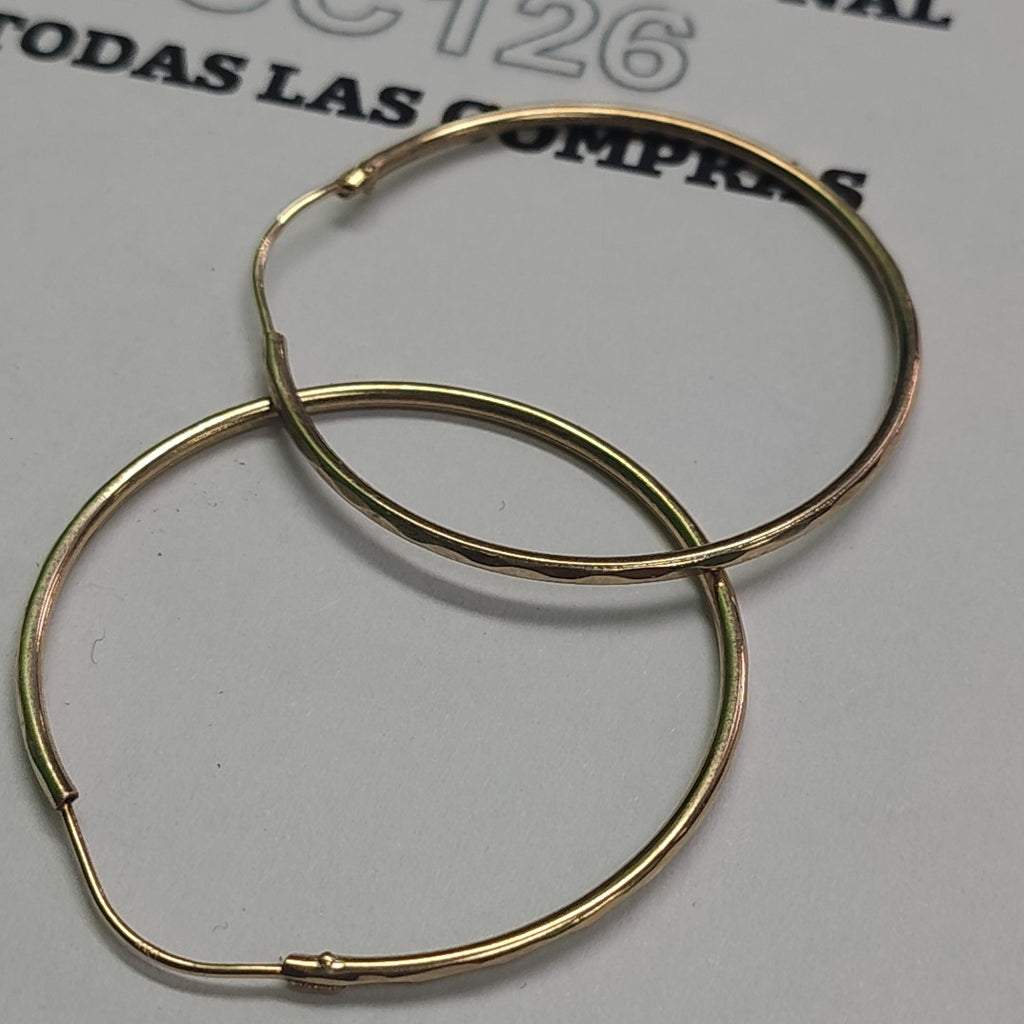 ARRACADAS PAR ORO 10 K 1.6 GRMS (SEMINUEVO)
