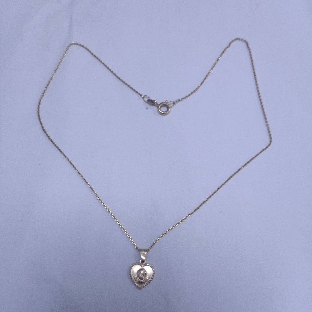 CADENA,DIJE ORO 14 K 2,10 GRMS (SEMINUEVO)