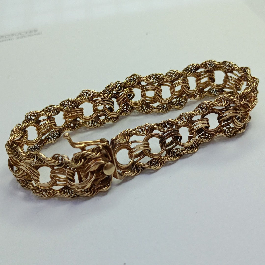 PULSERA ORO 14 K 19,40 GRMS (SEMINUEVO)