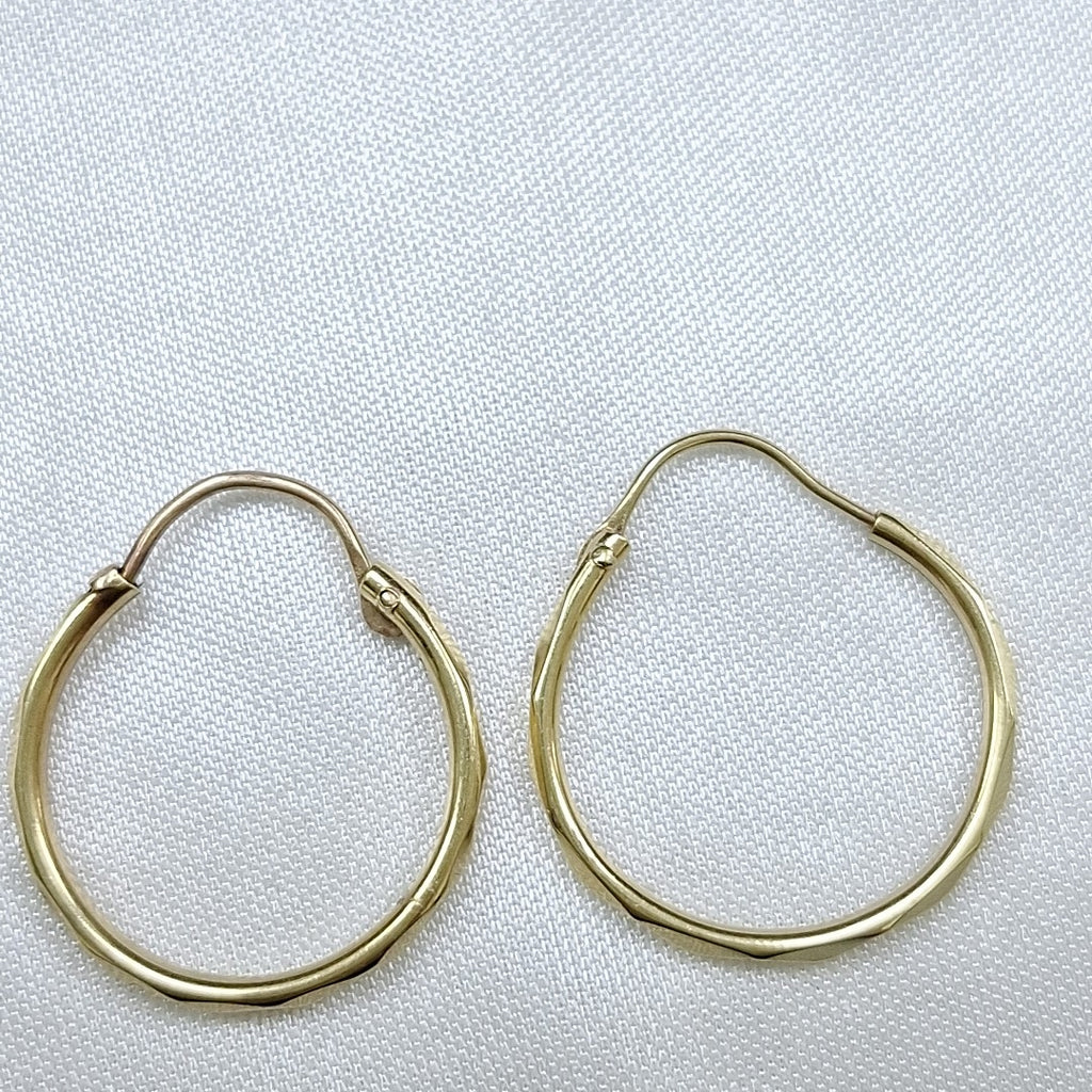 ARRACADAS PAR ORO 14 K 1,30 GRMS (SEMINUEVO)