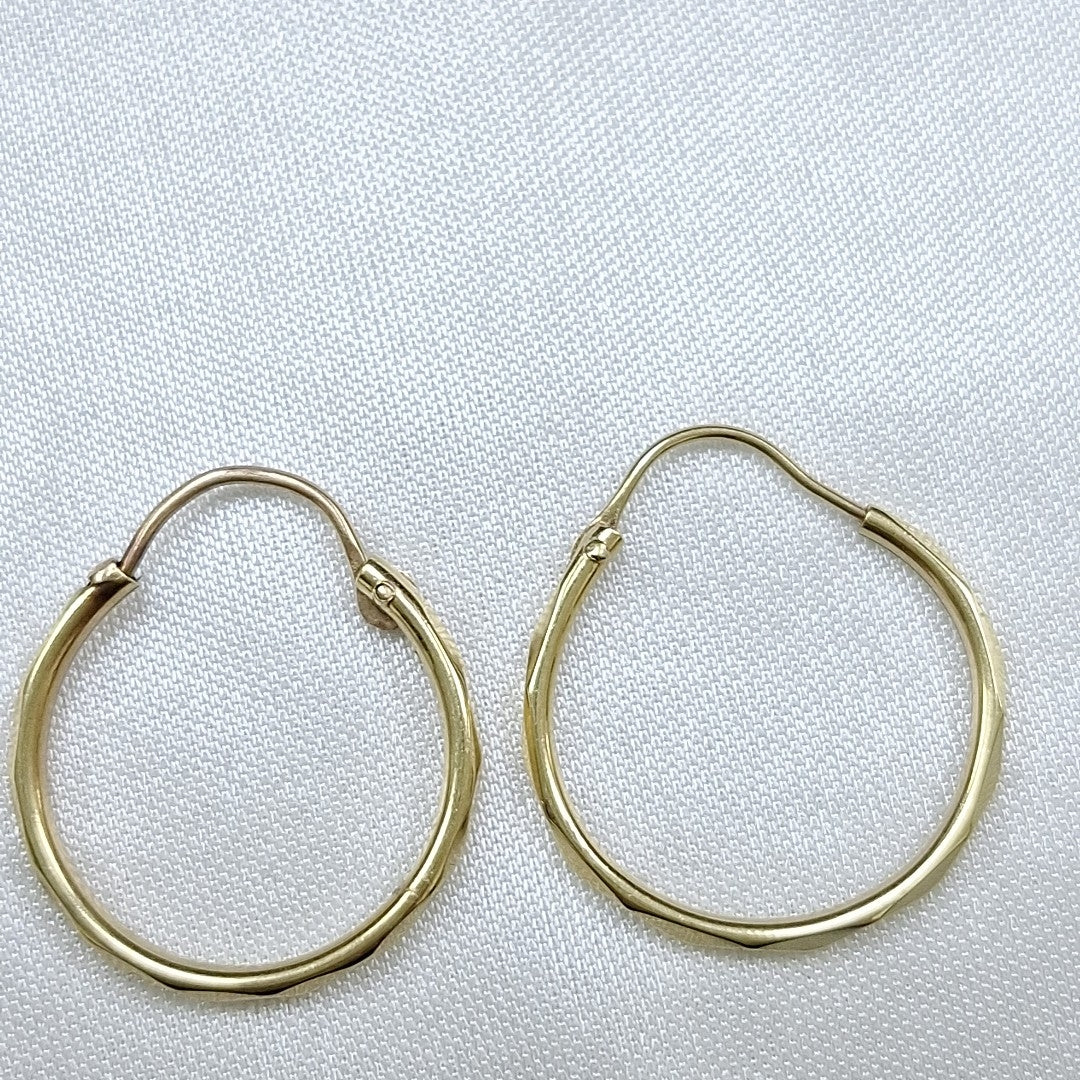ARRACADAS PAR ORO 14 K 1,30 GRMS (SEMINUEVO)