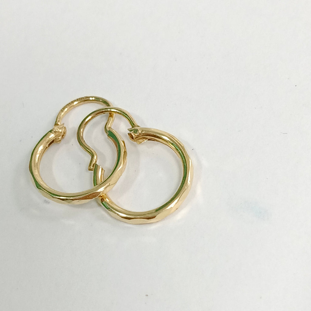 ARRACADAS PAR ORO 14 K 0.8 GRMS (SEMINUEVO)