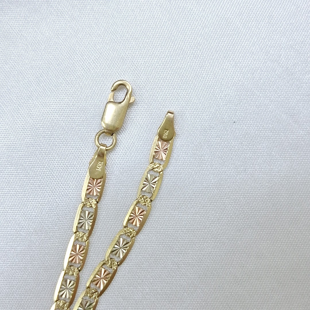 CADENA ORO, ORO COMBINADO 14 K 12.8 GRMS (SEMINUEVO)