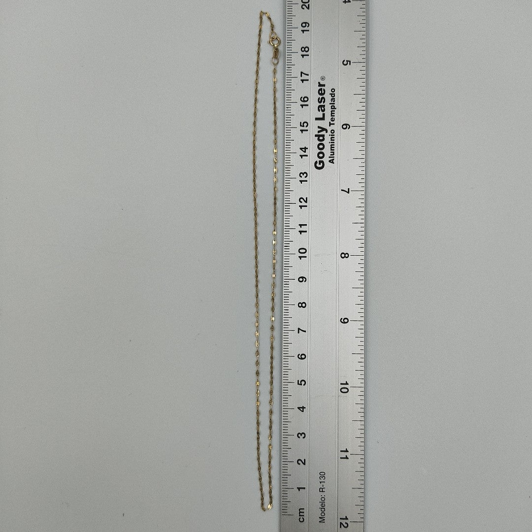 CADENA ORO 10 K 0.7 GRMS (SEMINUEVO)