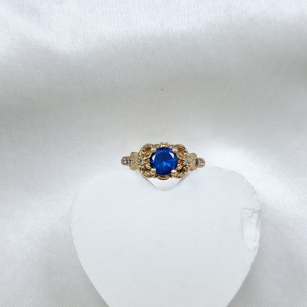 ANILLO ORO 10 K 5,00 GRMS (SEMINUEVO)