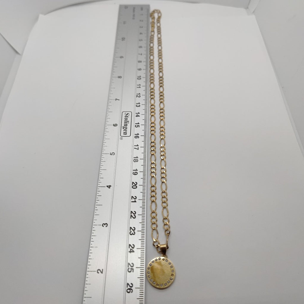 CADENA, DIJE ORO 10 K 7.4 GRMS (SEMINUEVO)