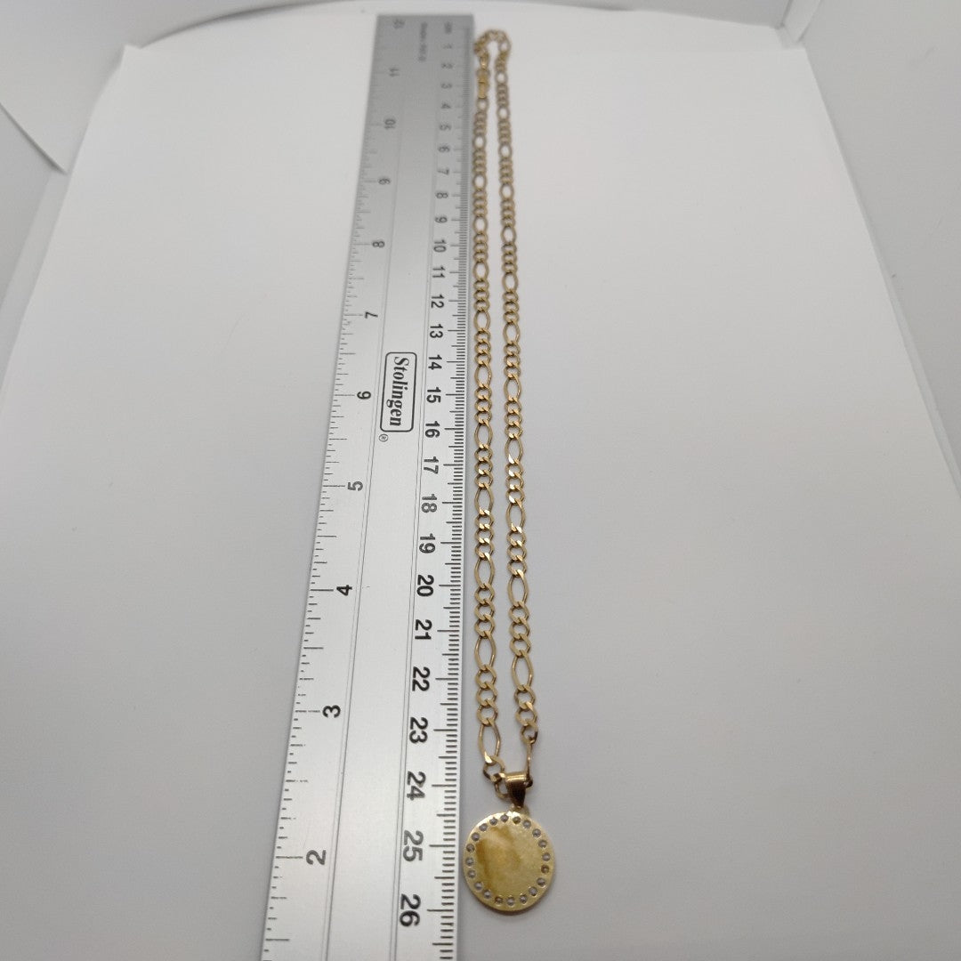 CADENA, DIJE ORO 10 K 7.4 GRMS (SEMINUEVO)