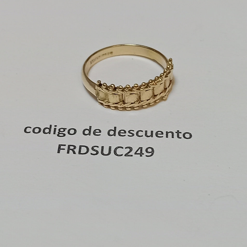 ANILLITO ORO 10 K 2,10 GRMS (SEMINUEVO)
