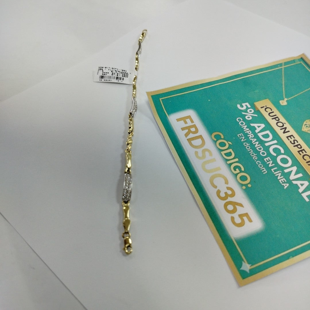 PULSERA ORO 14 K 5.4 GRMS (SEMINUEVO)