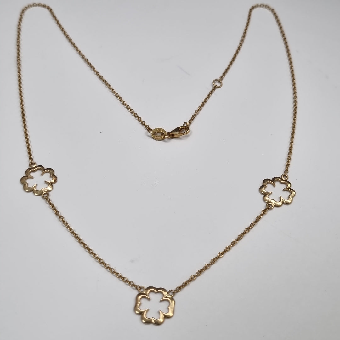 GARGANTILLA ORO 14 K 2.6 GRMS (SEMINUEVO)