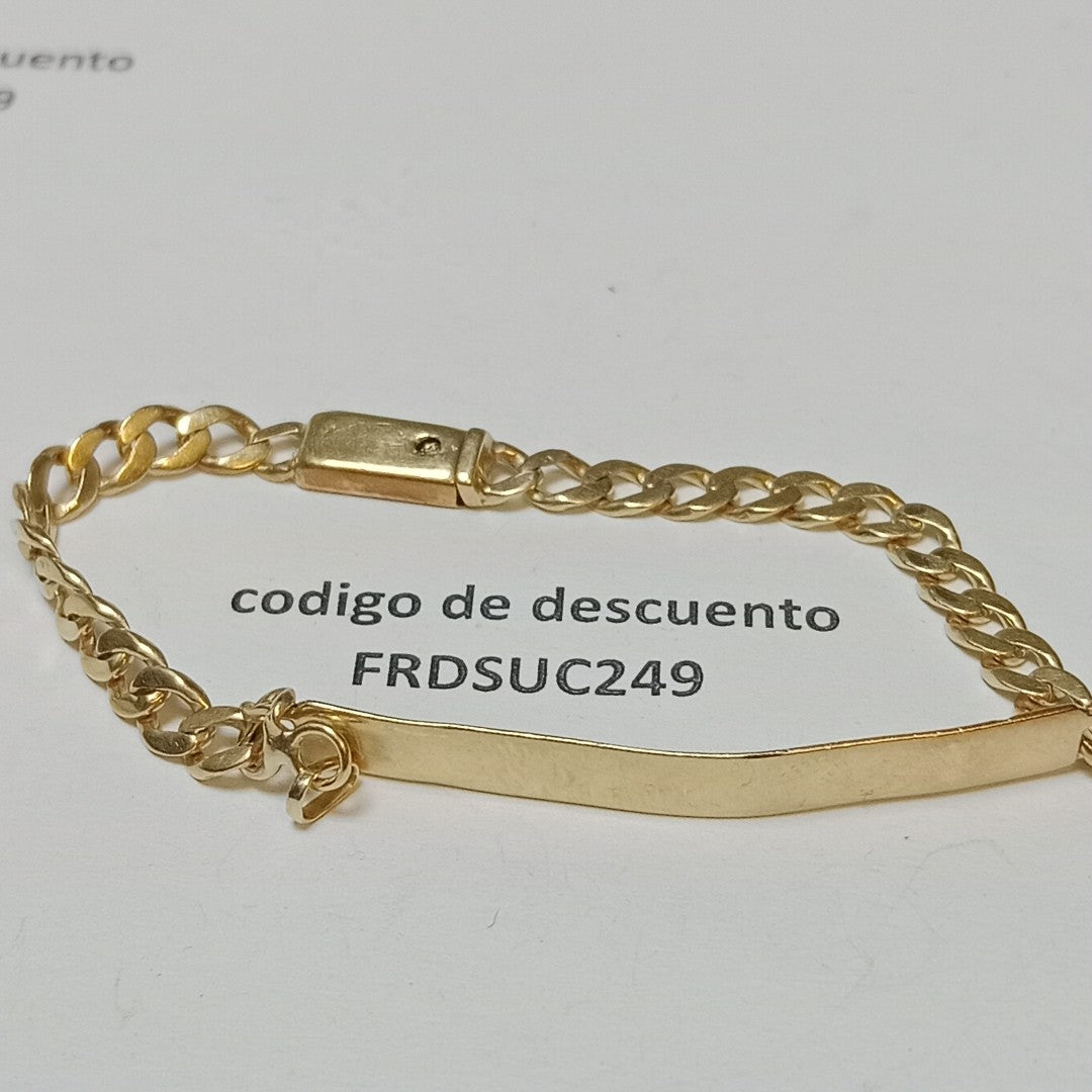 ESCLAVA ORO 10 K 4,60 GRMS (SEMINUEVO)