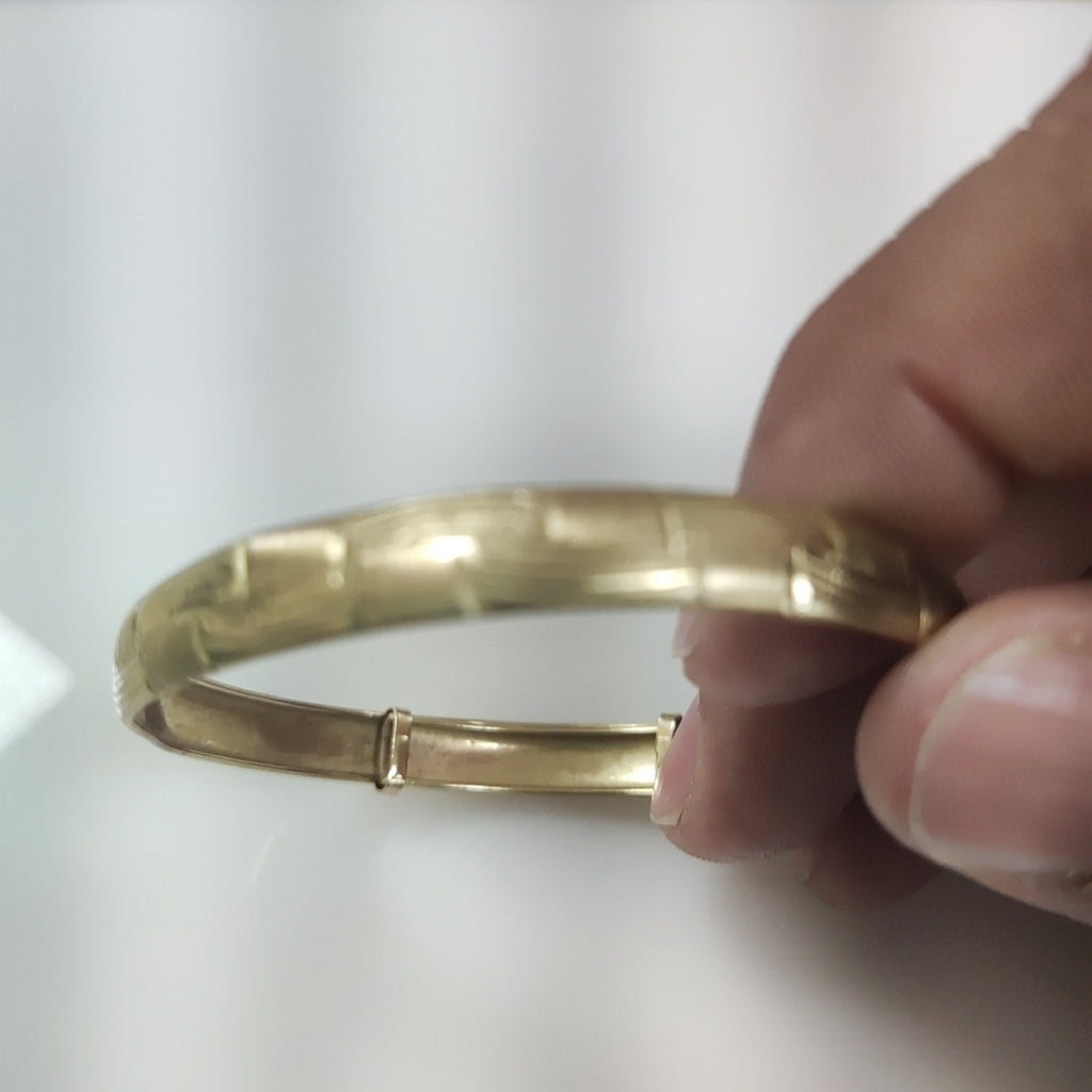 PULSERA RIGIDA ORO 8 K 5.8 GRMS (SEMINUEVO)