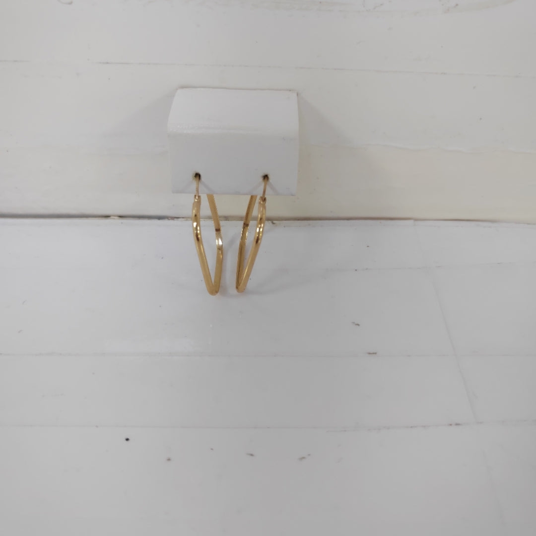 ARRACADAS PAR ORO 14 K 2.5 GRMS (SEMINUEVO)