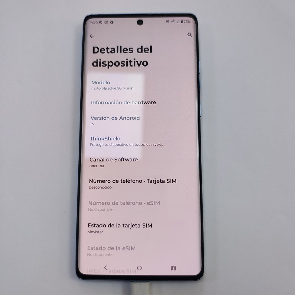 CELULAR MOTOROLA EDGE 50 FUSION XT2429-1 256 GB 8 GB RAM (SEMINUEVO)