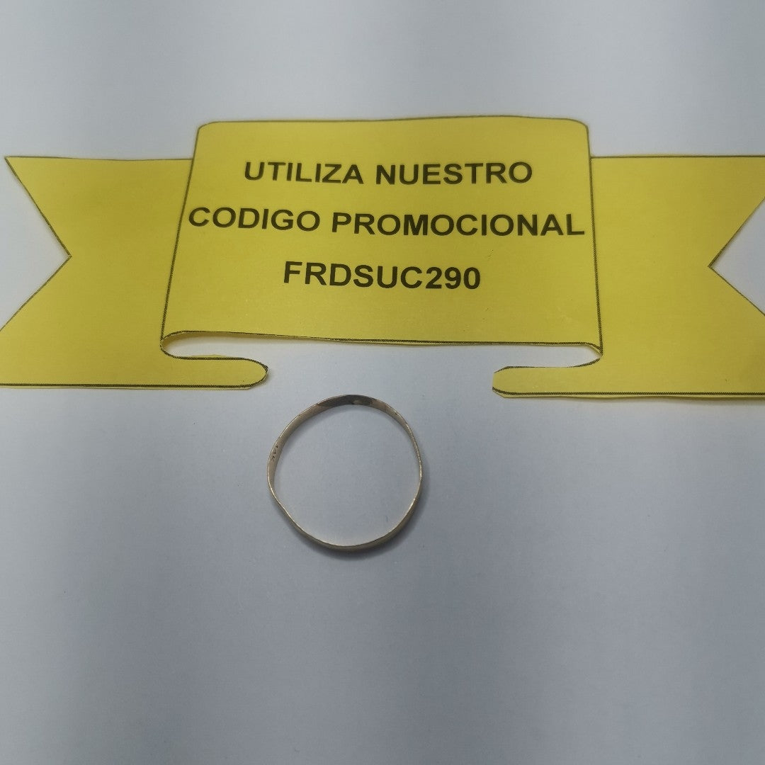 ARGOLLA ORO 14 K 0,80 GRMS (SEMINUEVO)