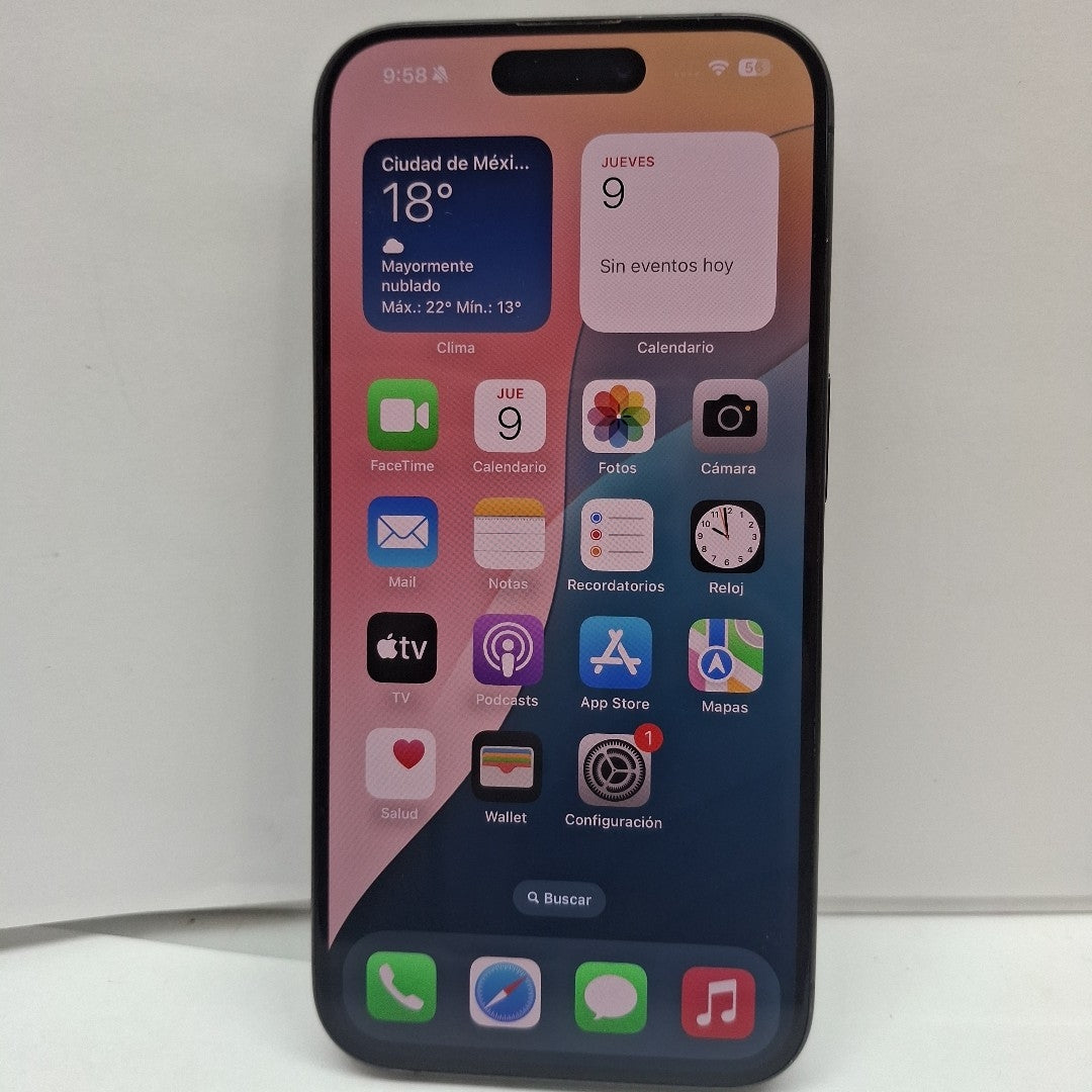 CELULAR APPLE IPHONE 15 PRO A3101 256 GB 8 GB RAM (SEMINUEVO)