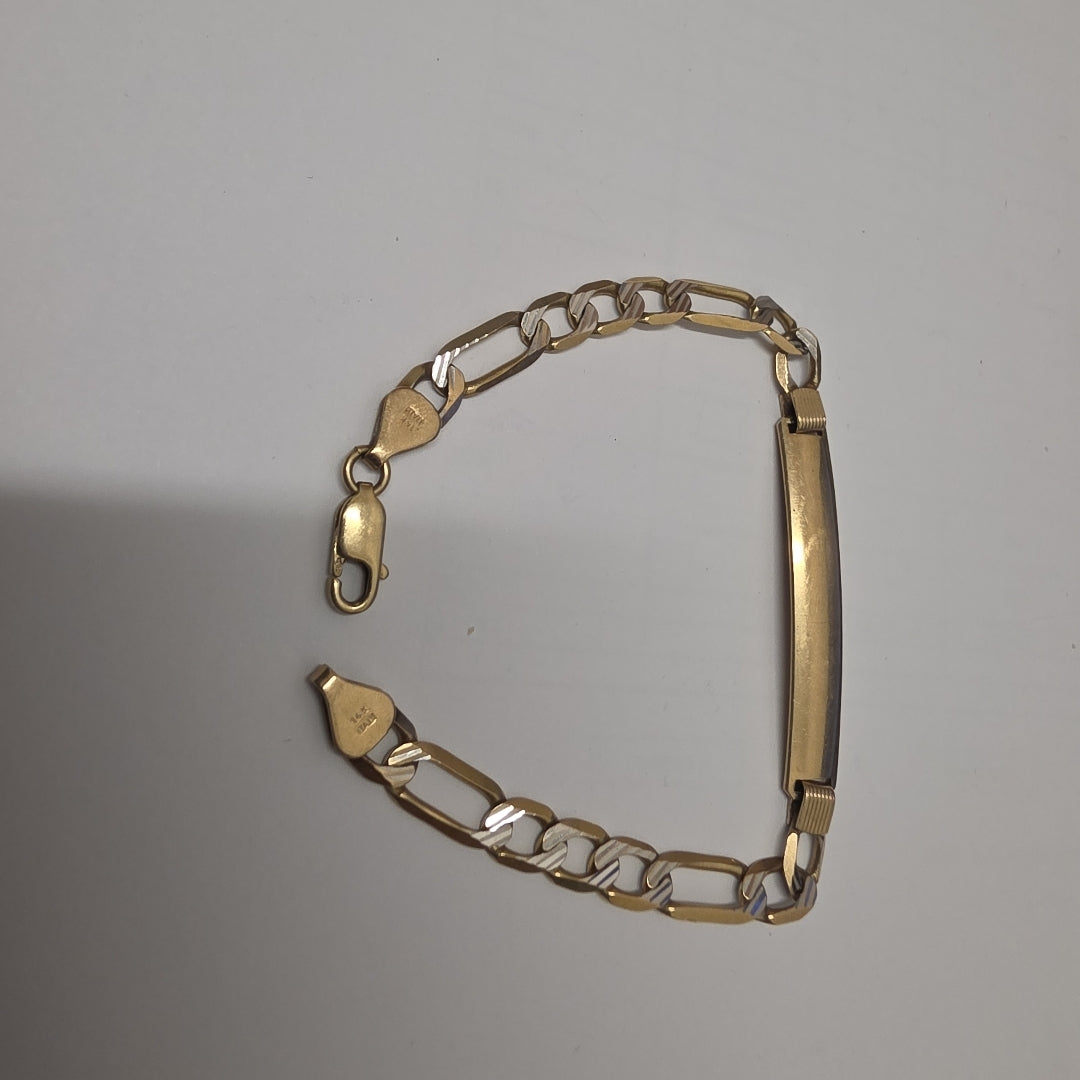 ESCLAVA ORO, ORO COMBINADO 14 K 9.4 GRMS (SEMINUEVO)