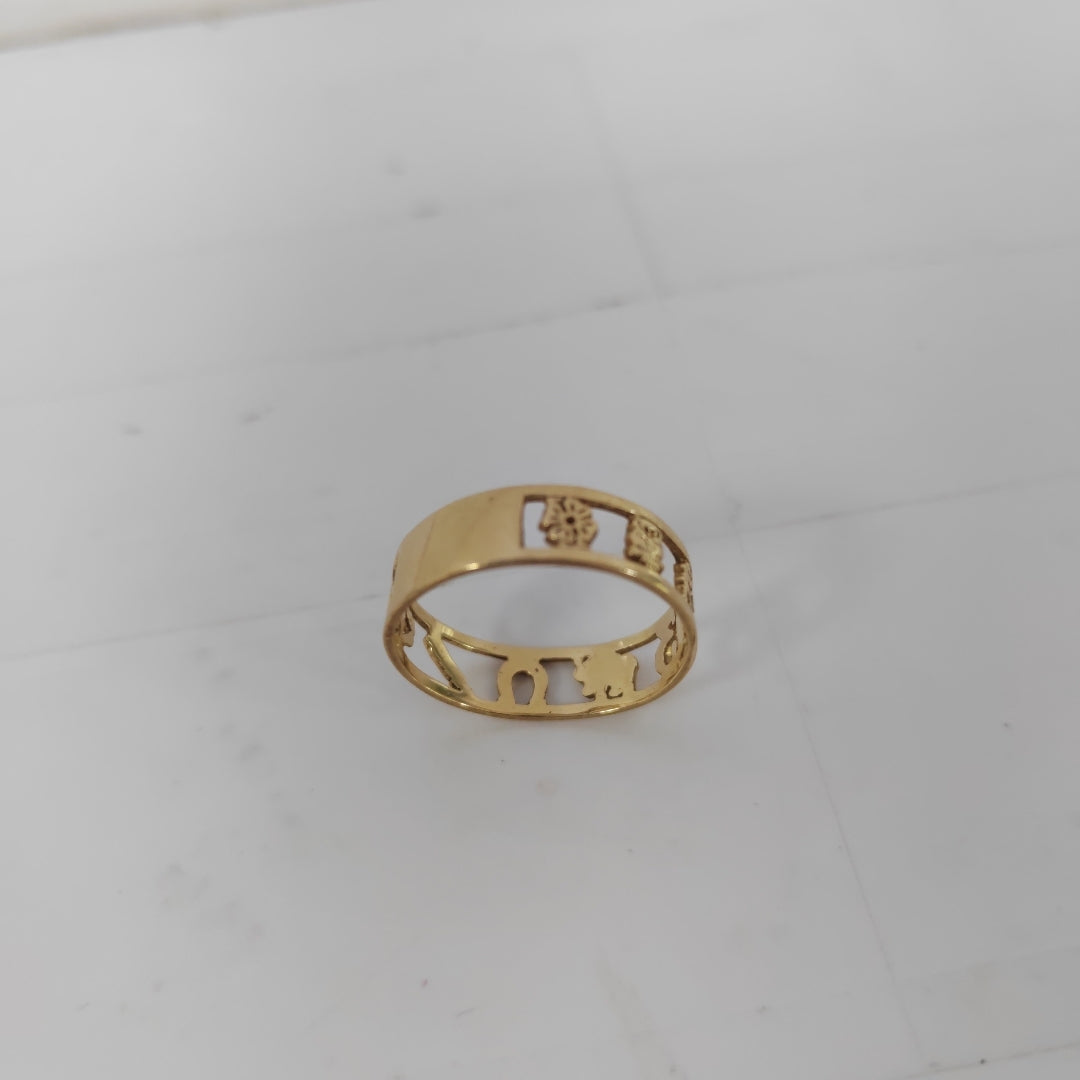 ANILLITO ORO 14 K 2.2 GRMS (SEMINUEVO)