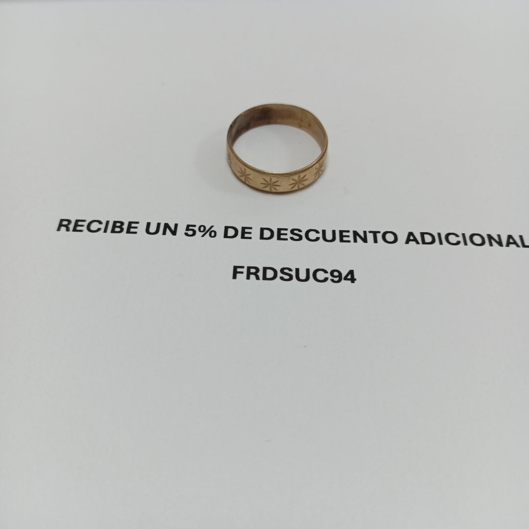 ARGOLLA ORO 8 K 1.6 GRMS (SEMINUEVO)