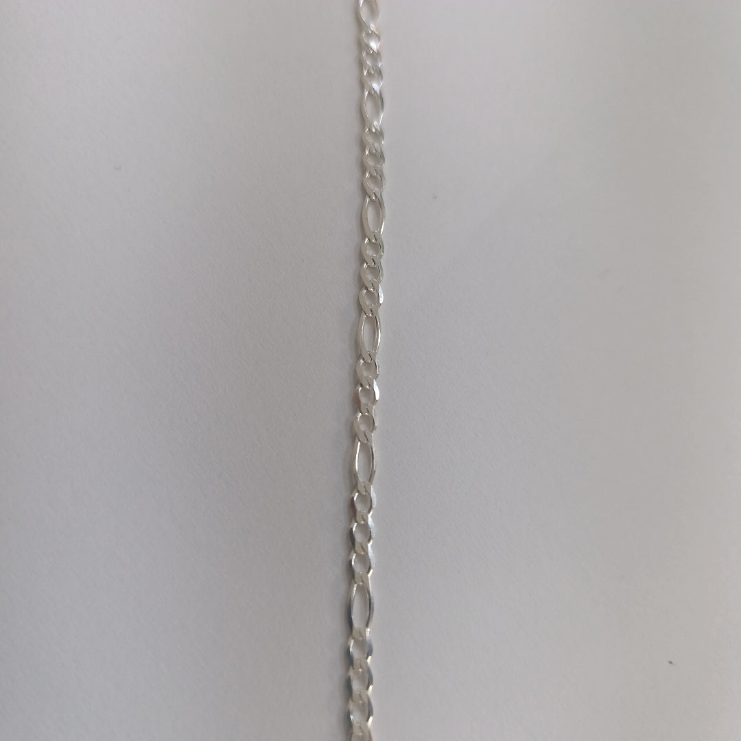 PULSERA TEJIDO 3X1 PLATA .925 21 CM 3.2 GR (NUEVO)