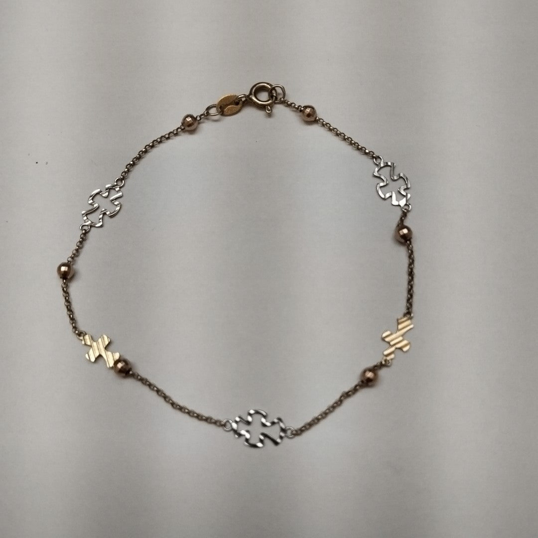 PULSERA ORO 14 K 1.6 GRMS (SEMINUEVO)