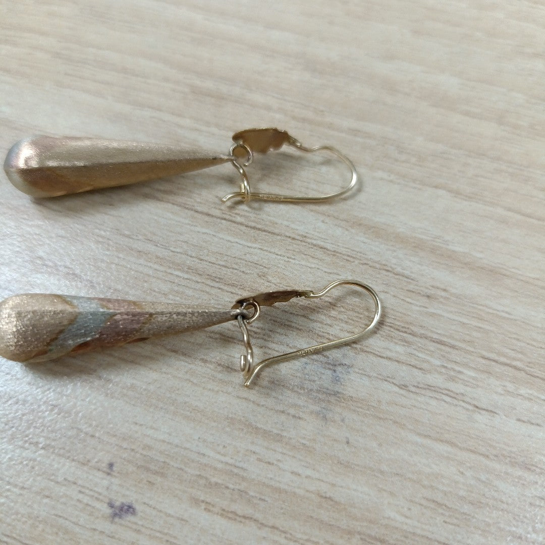 ARETES PAR ORO 10 K 2.9 GRMS (SEMINUEVO)
