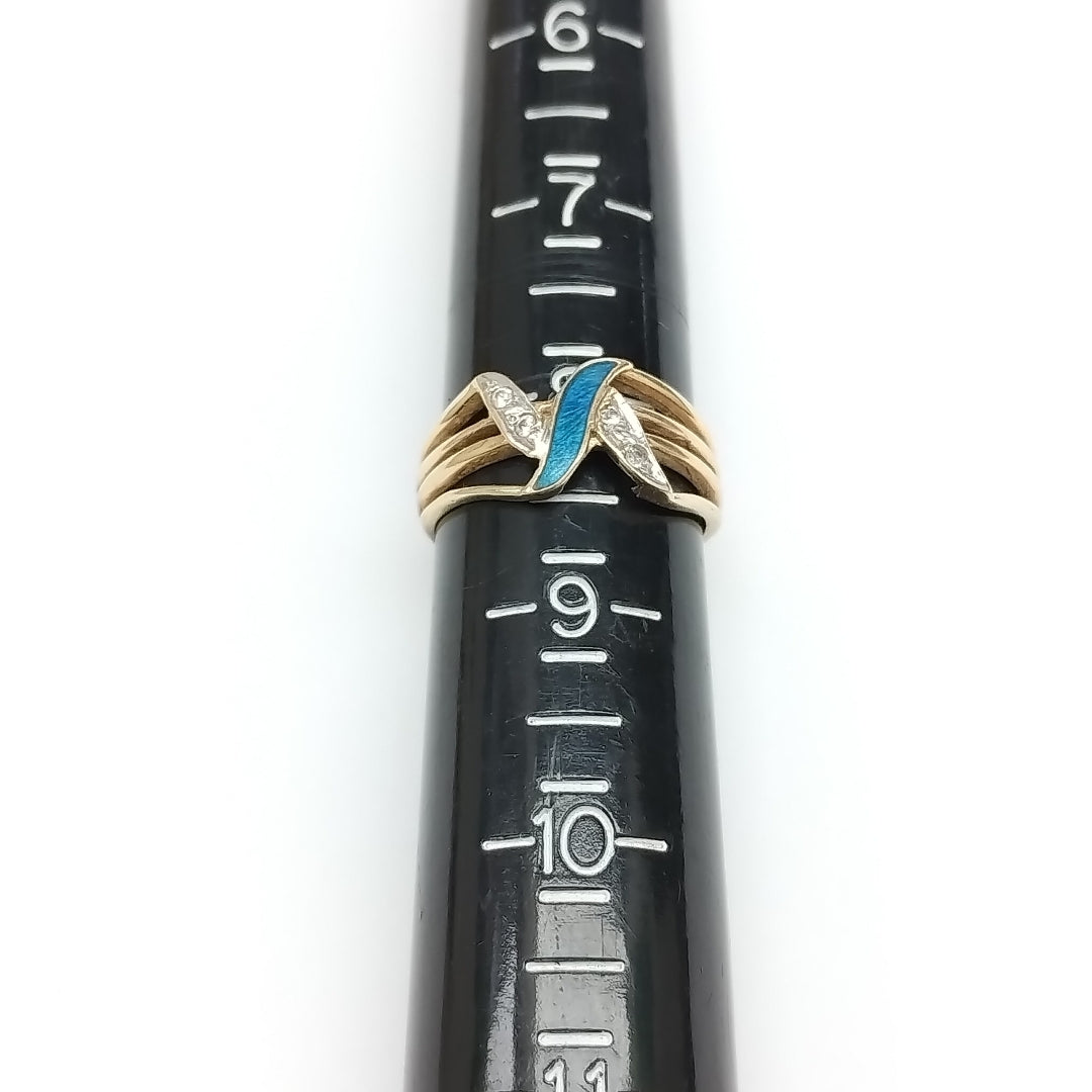ANILLO ORO 10 K 4.2 GRMS (SEMINUEVO)