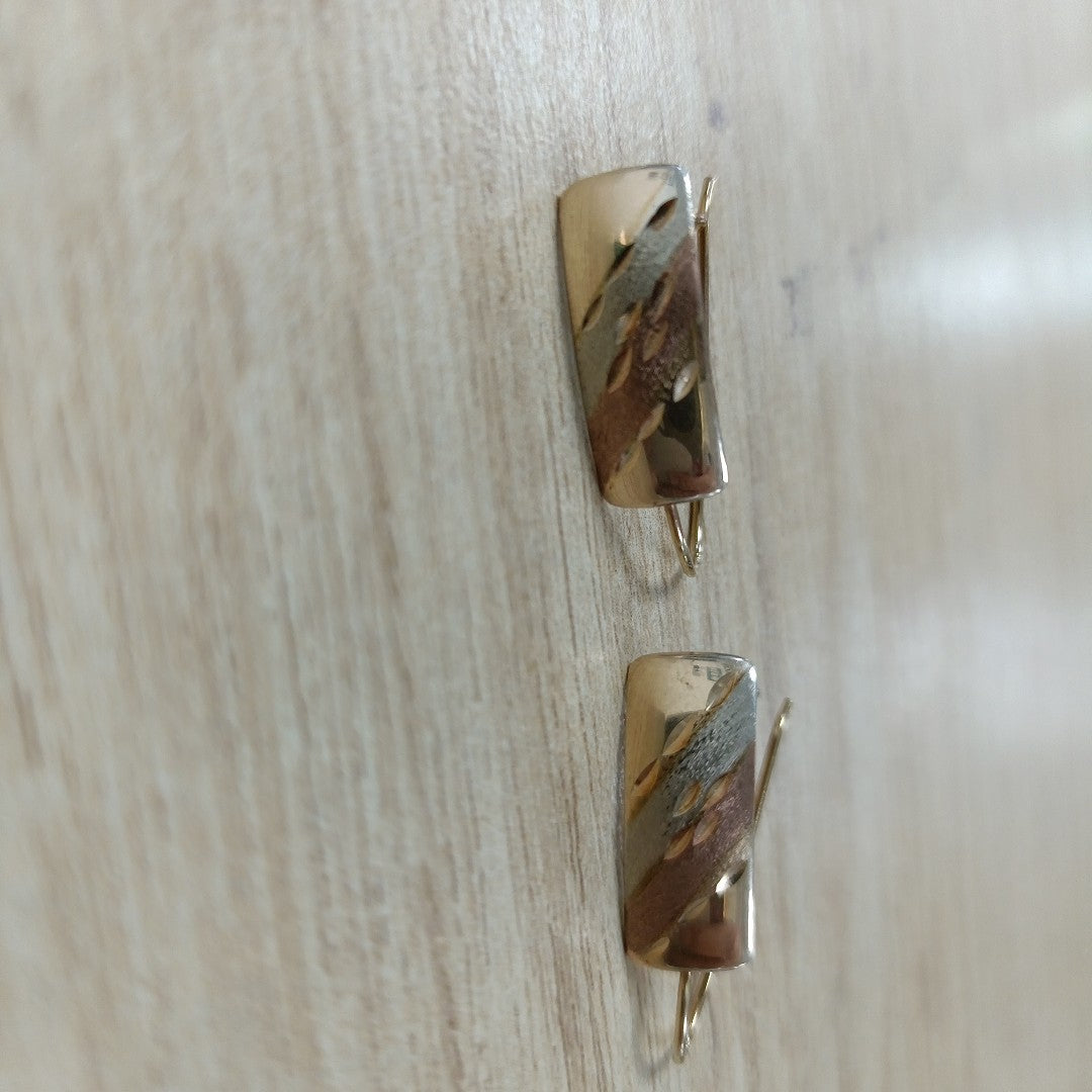 ARETES PAR ORO 10 K 1.3 GRMS (SEMINUEVO)