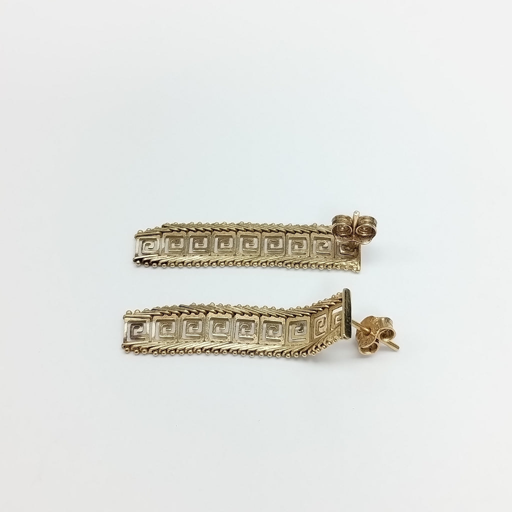 BROQUELES PAR ORO 14 K 3,00 GRMS (SEMINUEVO)