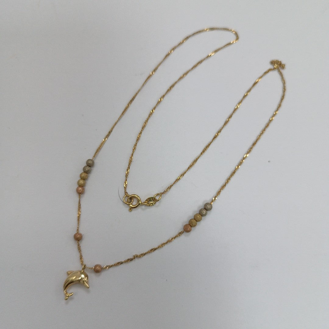 CADENA ORO 14 K 2.3 GRMS (SEMINUEVO)