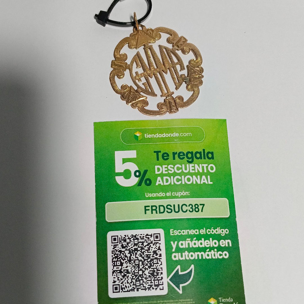 DIJE ORO 10 K 5 GRMS (SEMINUEVO)