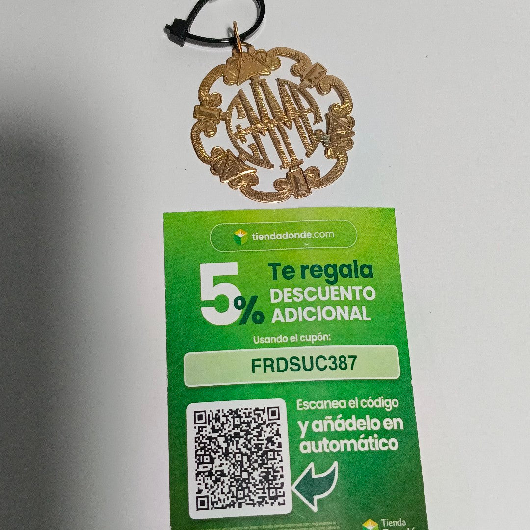 DIJE ORO 10 K 5 GRMS (SEMINUEVO)