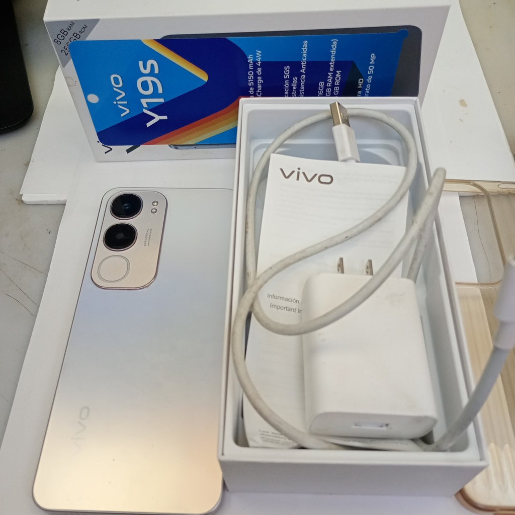 CELULAR VIVO Y19S V2419 (2024) 256 GB 8 GB RAM (SEMINUEVO)