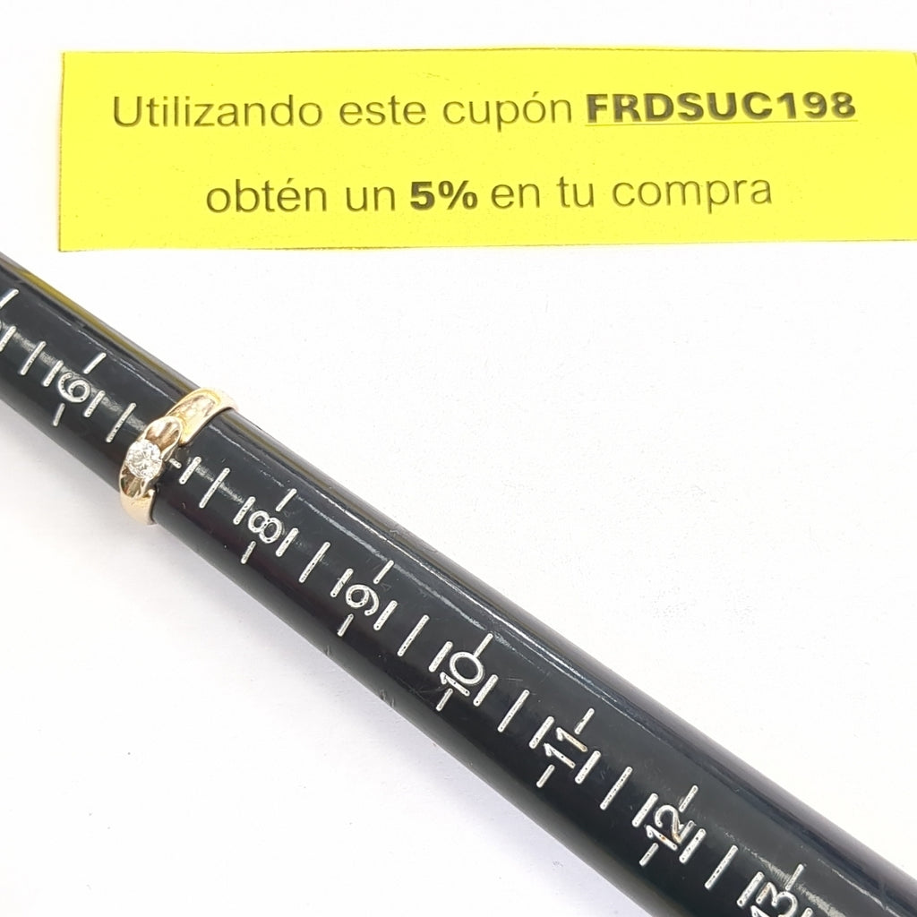 ANILLITO ORO 14 K 3.9 GRMS (SEMINUEVO)