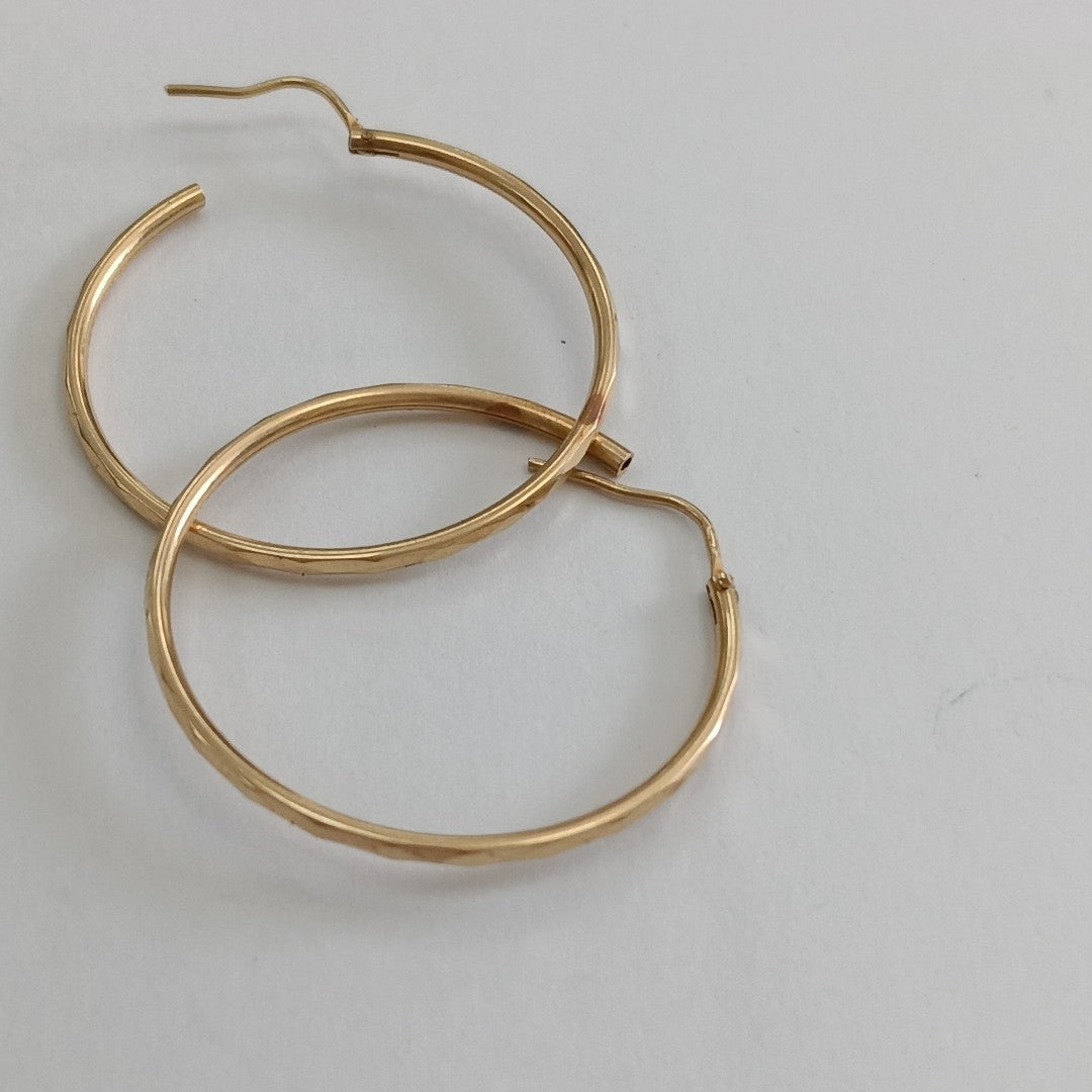 ARRACADAS PAR ORO 14 K 2,30 GRMS (SEMINUEVO)