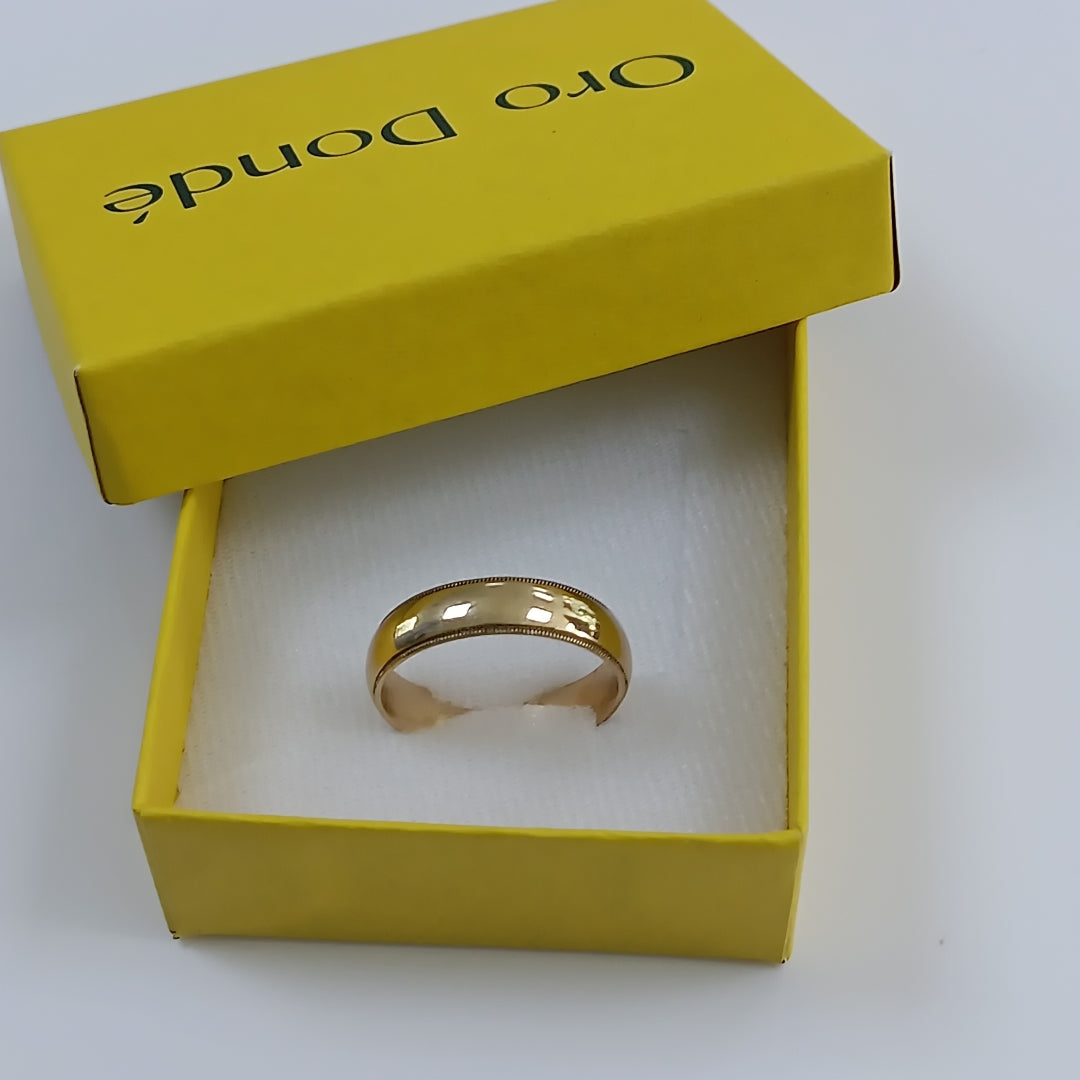 ARGOLLA ORO 14 K 8 GRMS (SEMINUEVO)