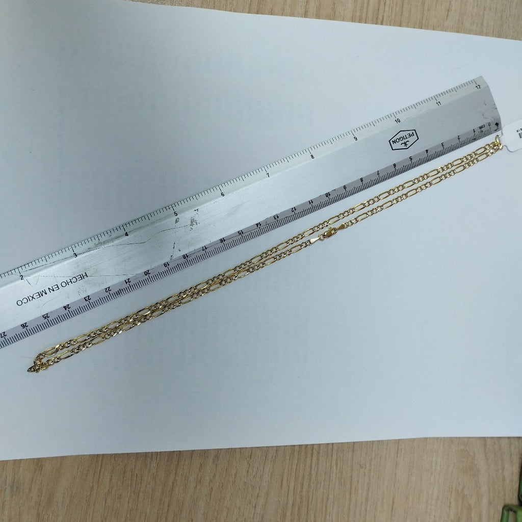 CADENAS 3X1 DIAMANTADA ORO 14K 55 CM 8.6 GR (NUEVO)