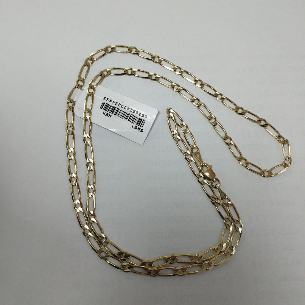 CADENAS 1X1 ORO 14K 55 CM 7.5 GR (NUEVO)