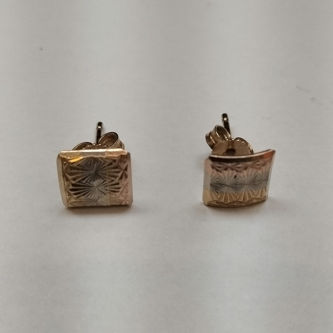 BROQUELES PAR ORO 14 K 1.6 GRMS (SEMINUEVO)
