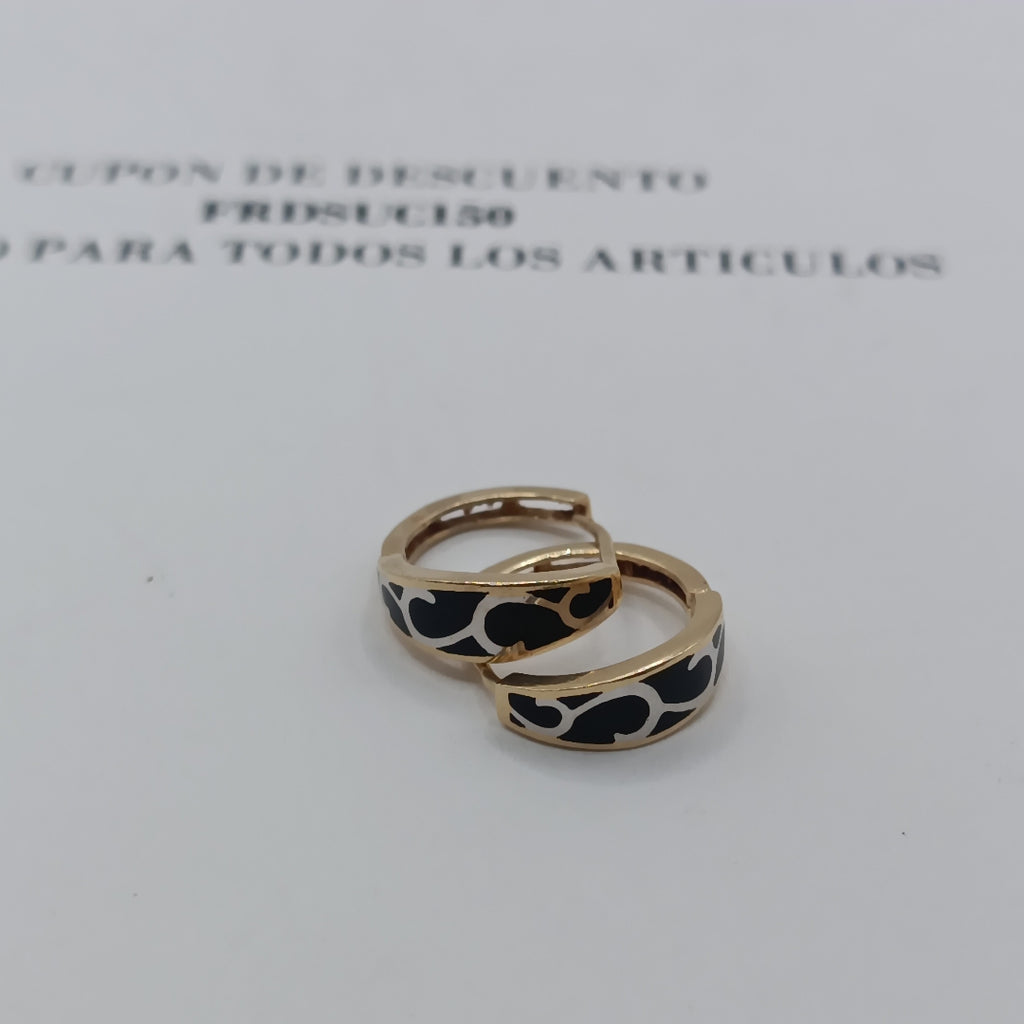 ARETES PAR ORO 14 K 2,30 GRMS (SEMINUEVO)