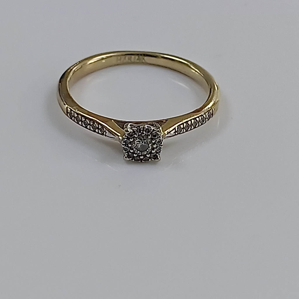 SOLITARIO ORO 14 K 1,80 GRMS (SEMINUEVO)