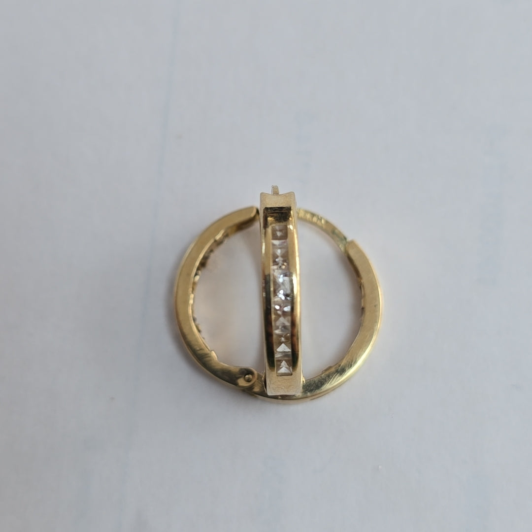 ARRACADAS PAR ORO 10 K 2.1 GRMS (SEMINUEVO)