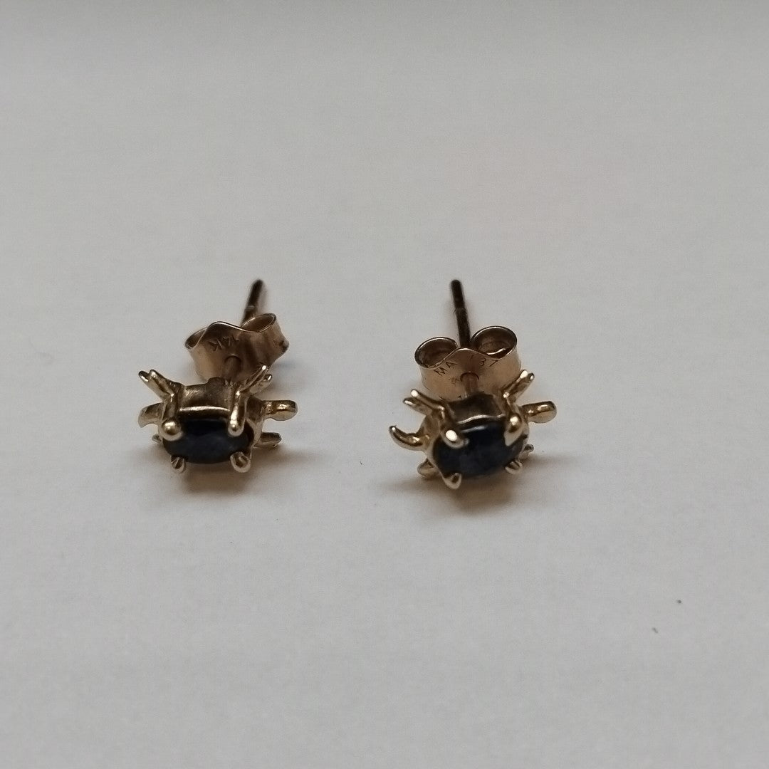 BROQUELES PAR ORO 14 K 1.2 GRMS (SEMINUEVO)