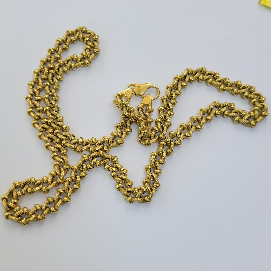 GARGANTILLA ORO 14 K 22.2 GRMS (SEMINUEVO)
